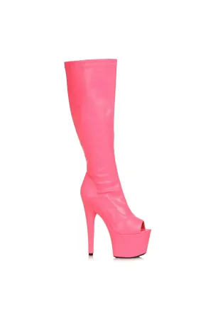 Ellie 709-VIVID 7" Neon Knee Boot