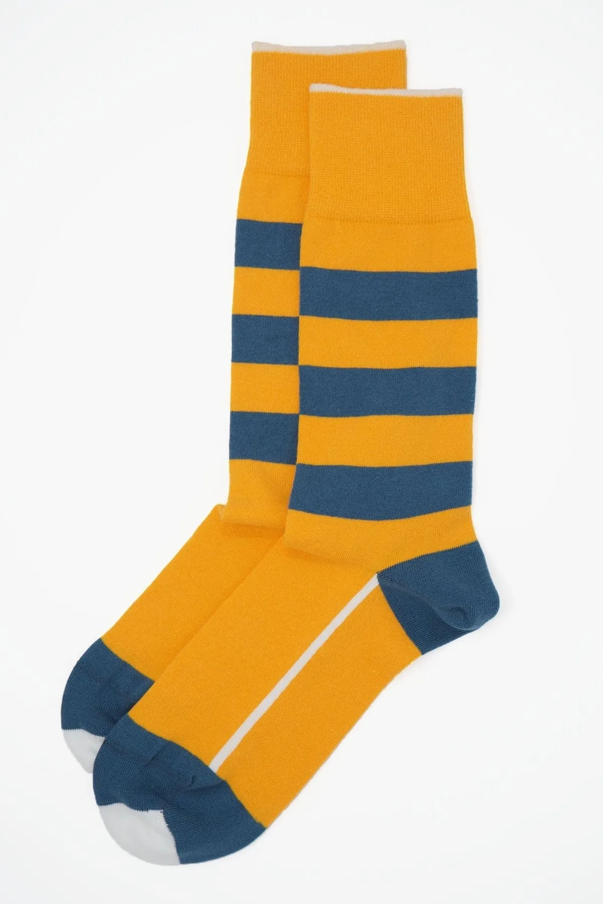 Equilibrium Men's Organic Cotton Socks | Yellow