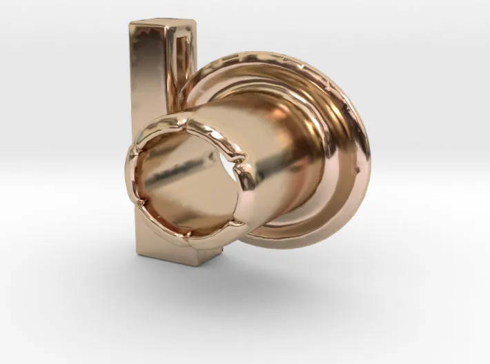 (F) Round 3D Eyelet 3/16 Inch Right Hole