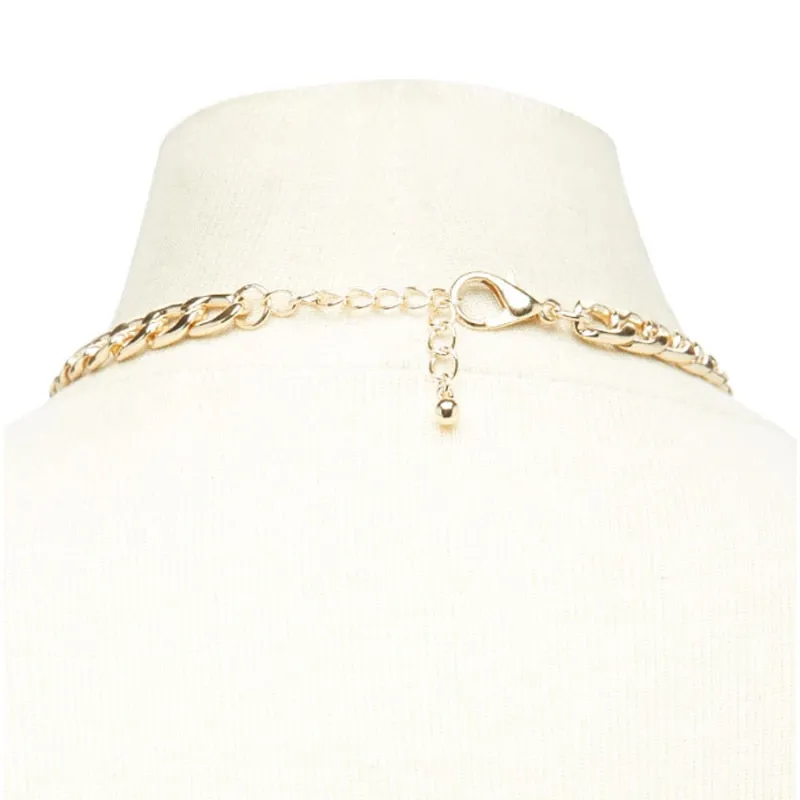 Fashion Link Chain Choker Necklace