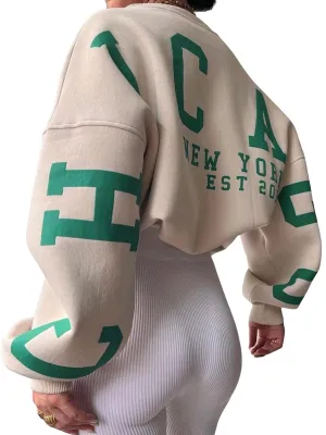 Fashion Luxury Loose Pullover