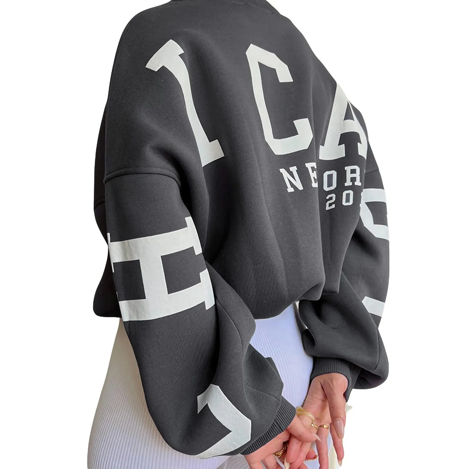 Fashion Luxury Loose Pullover
