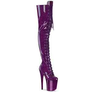 FLAMINGO-3020GP  Purple Glitter Patent/M