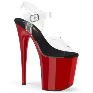 FLAMINGO-808  Clear-Black/Red