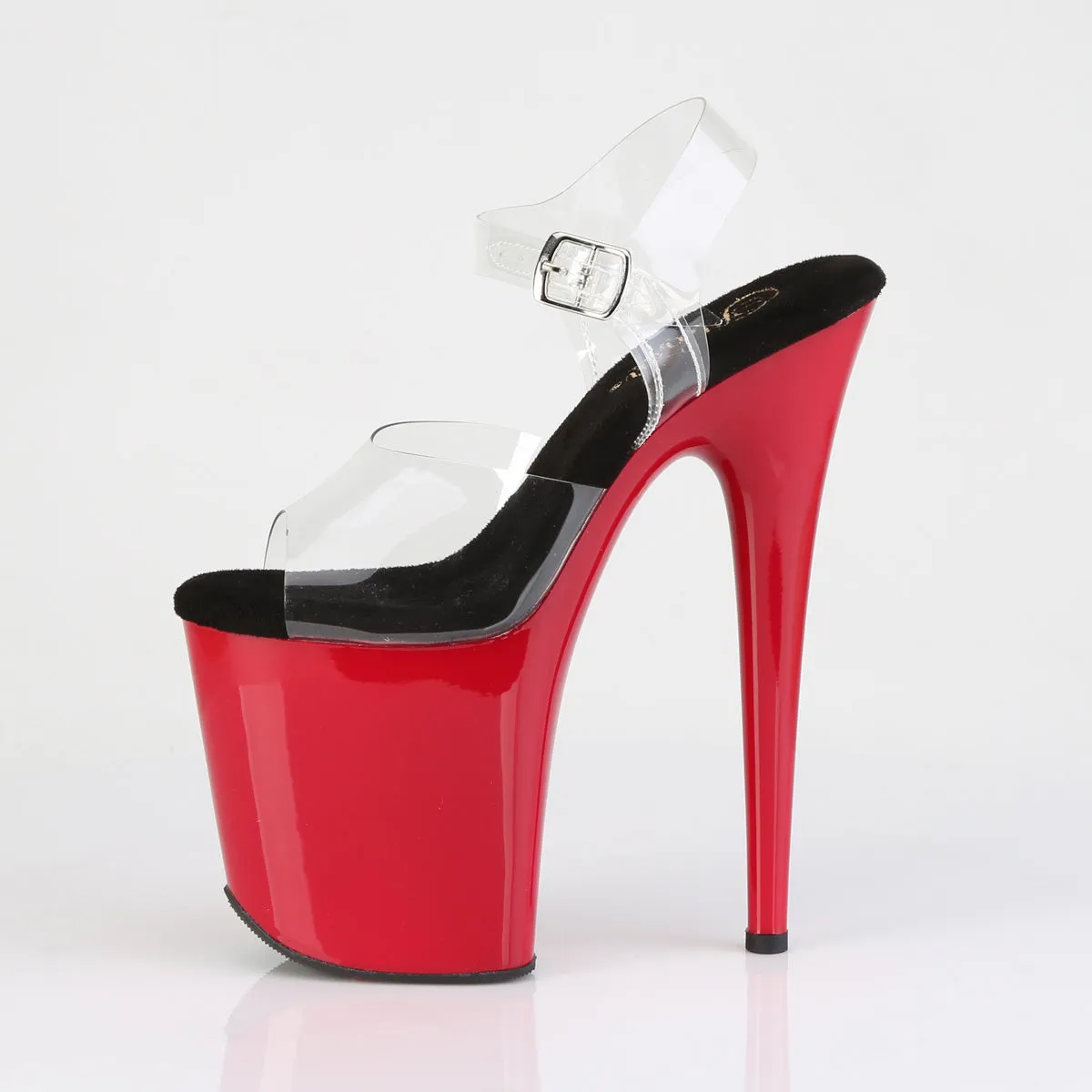 FLAMINGO-808  Clear-Black/Red