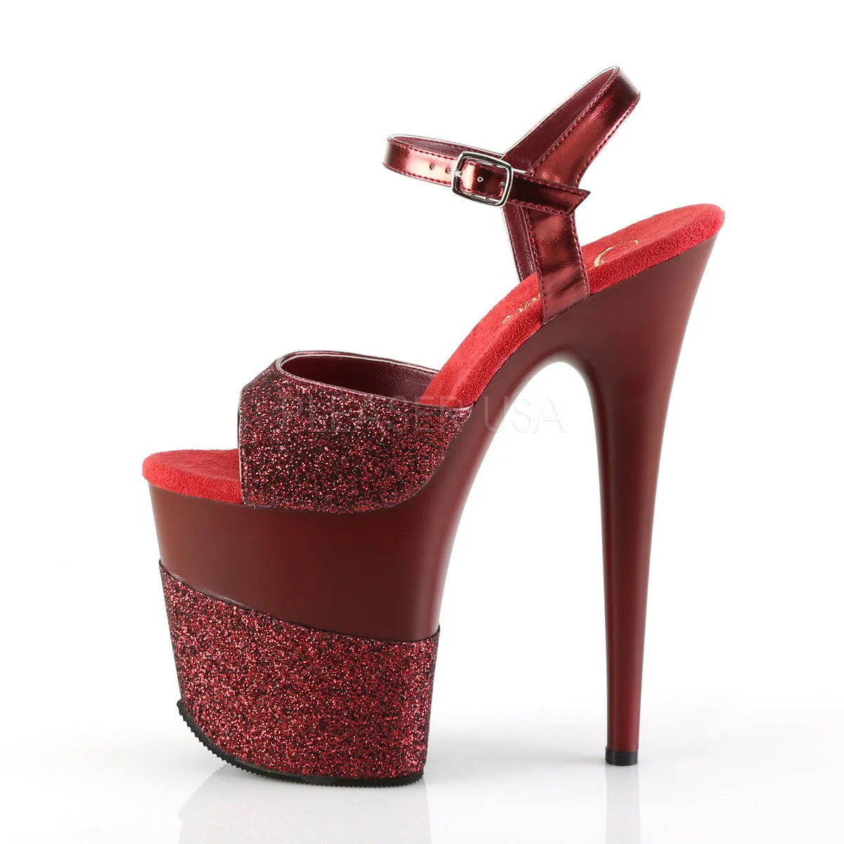 FLAMINGO-809-2G  Ruby Glitter/Ruby Glitter