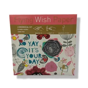 Flying Wish Paper It's Your Day