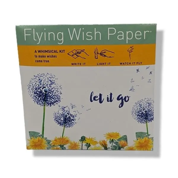 Flying Wish Paper Let It Go