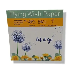 Flying Wish Paper Let It Go