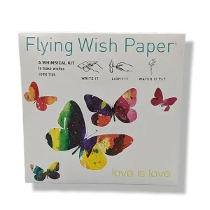 Flying Wish Paper Love is Love
