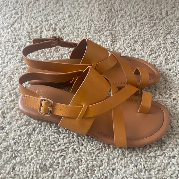 Franco Sarto Gia Wedge Sandal Sz 8.5 NWOB