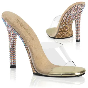 GALA-01DMM  Clear/Gold Multi RS