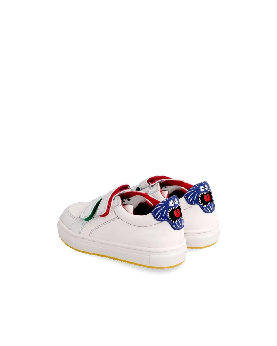 Garvalin - Lucky Runner - White/Blue Monster