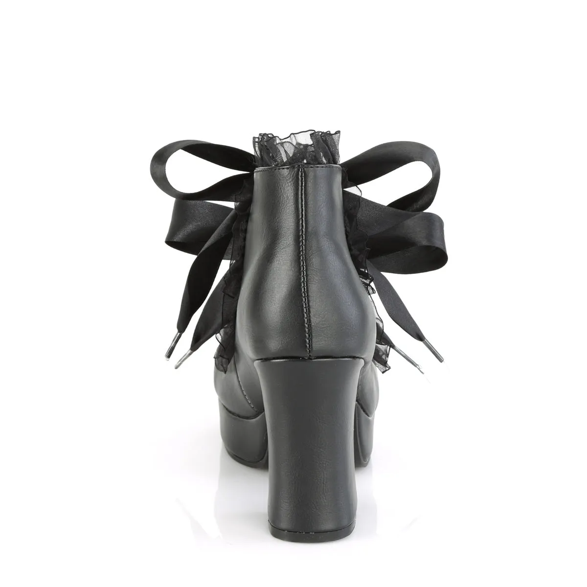 GOTHIKA-53  Black Vegan Leather