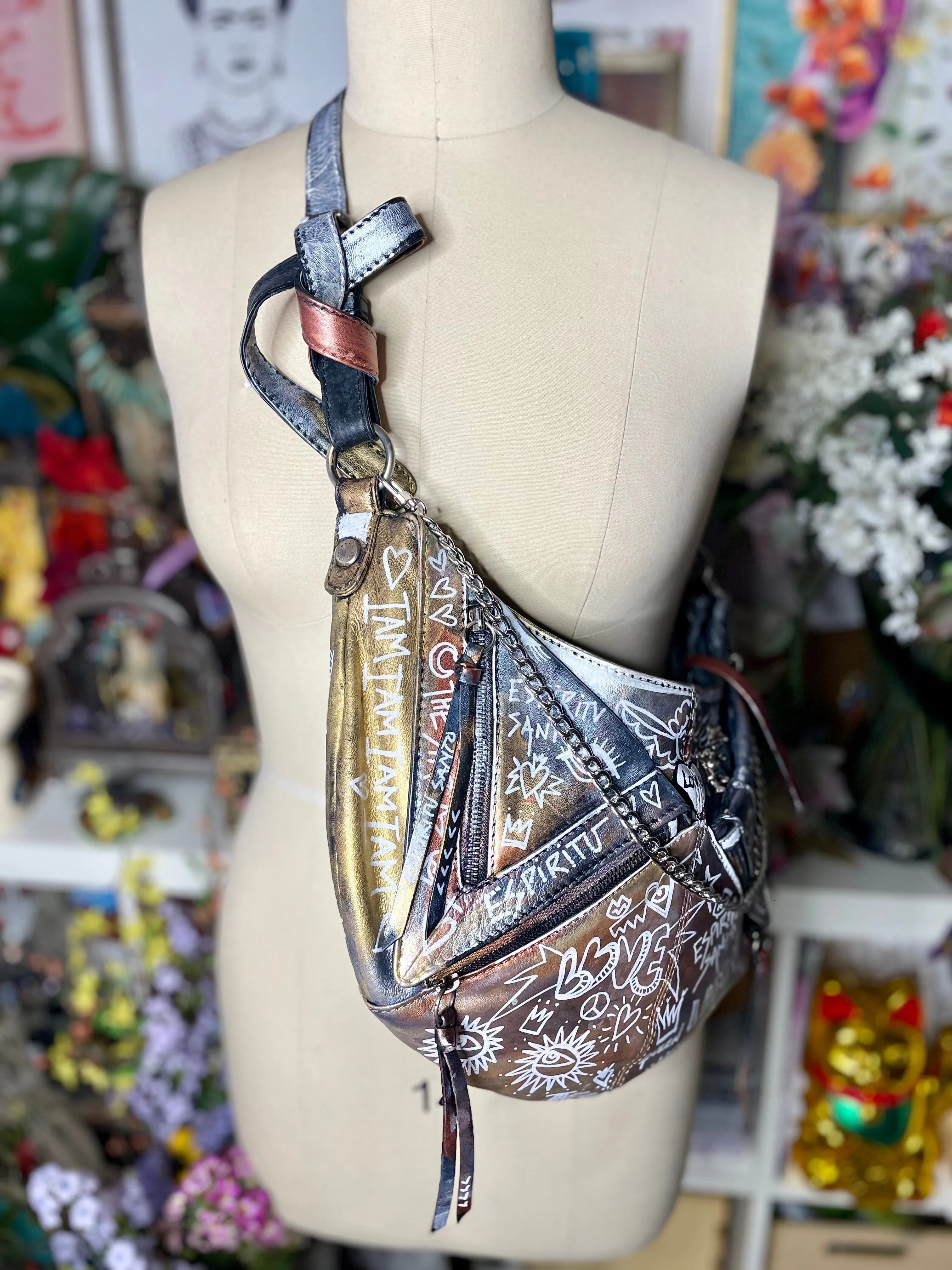 Graffiti Crossbody bag