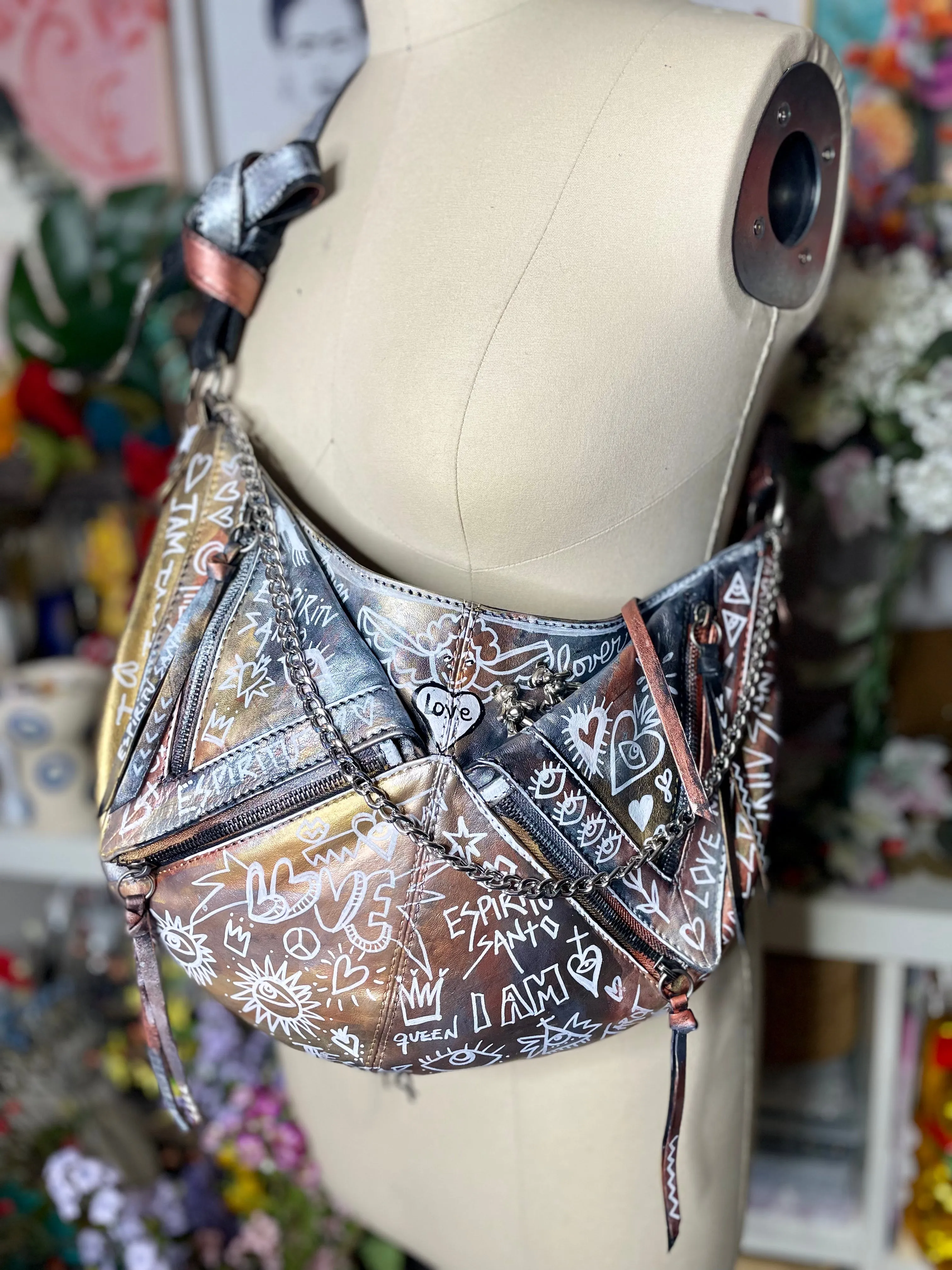 Graffiti Crossbody bag