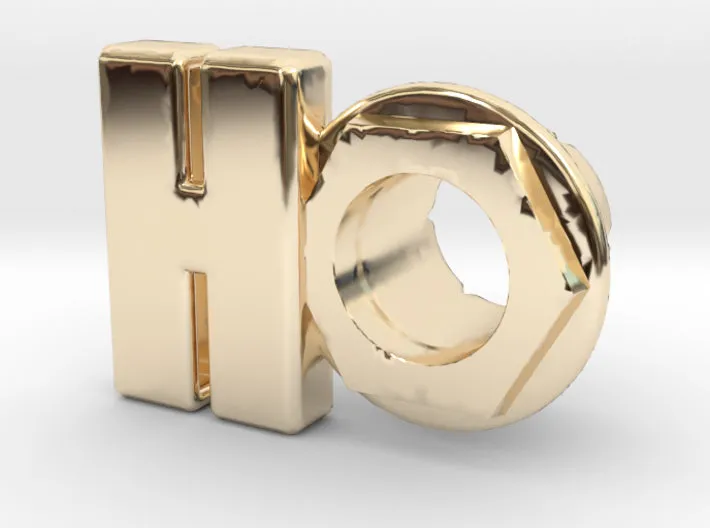 (H) Octagon 3D Eyelet 4/16 Inch Right Hole