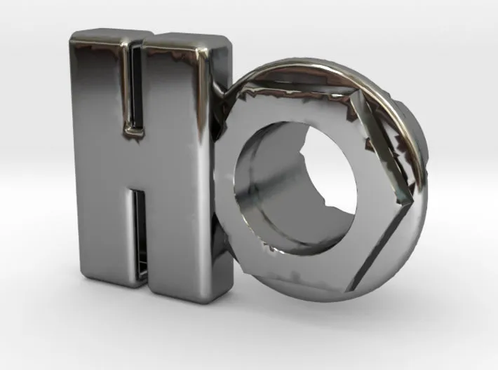 (H) Octagon 3D Eyelet 4/16 Inch Right Hole