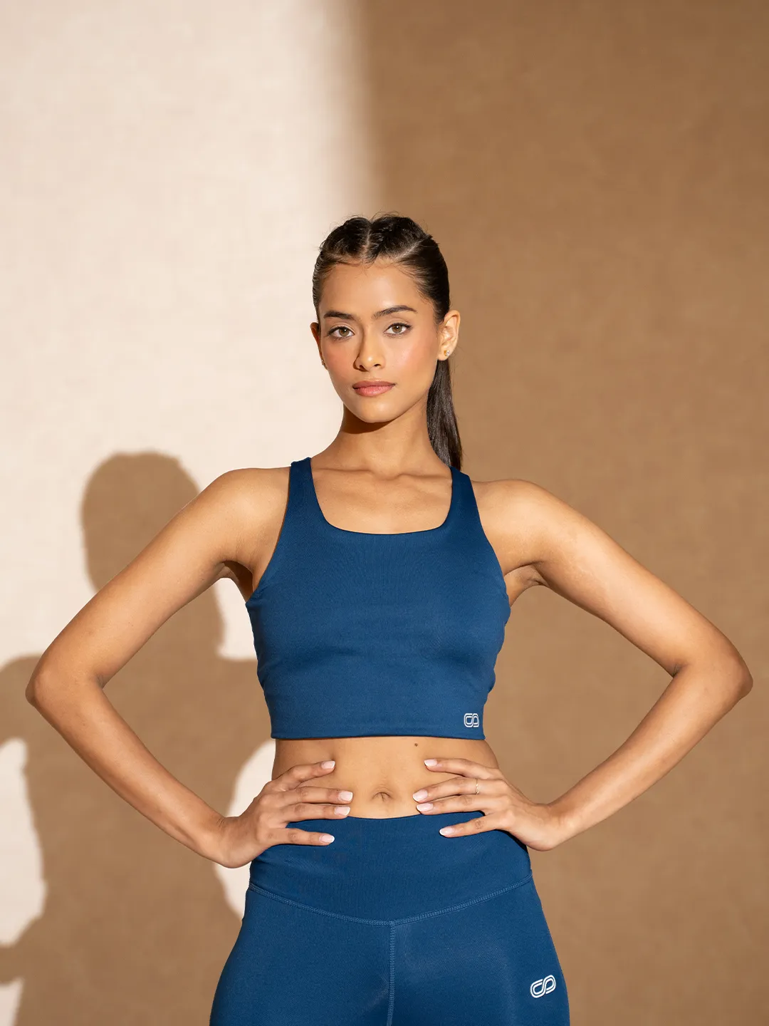 High Impact Action Bra With Clasp Classic Blue