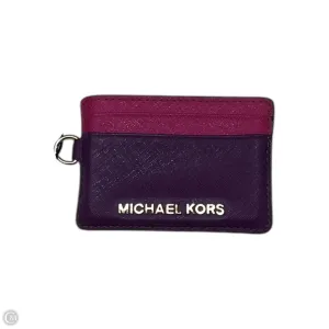 Id/card Holder Designer By Michael Kors, Size: Small