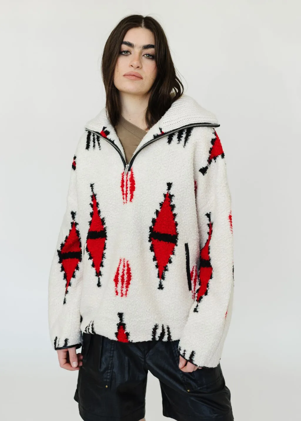 Isabel Marant Étoile Marner Quarter-Zip Coat