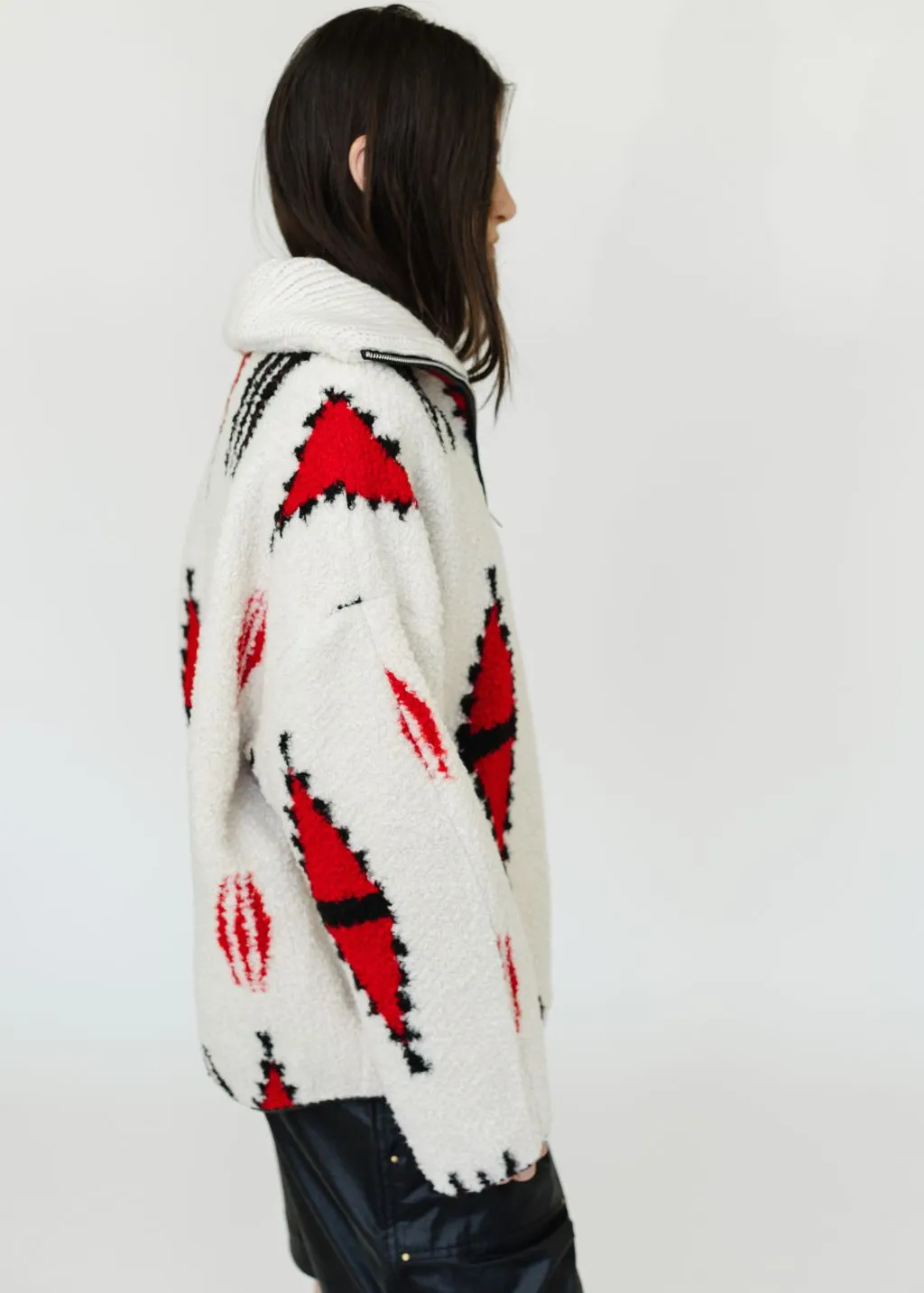 Isabel Marant Étoile Marner Quarter-Zip Coat