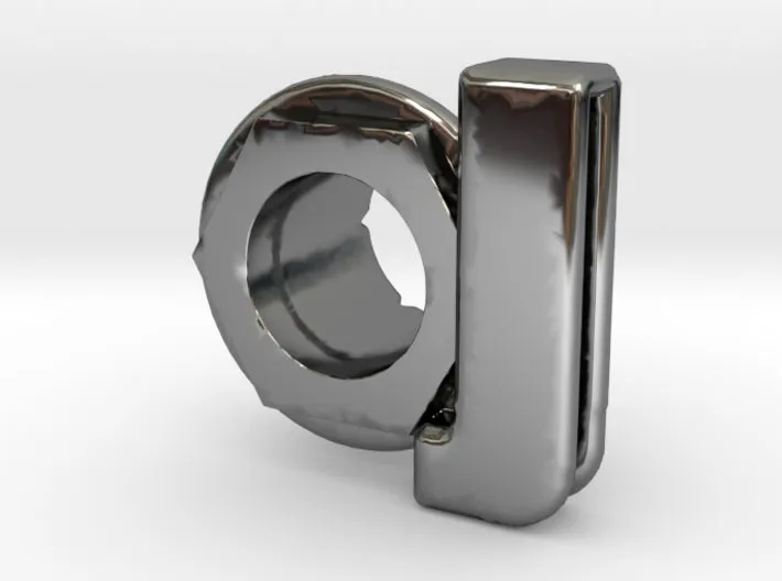 (J) Octagon 3D Eyelet 4/16 Inch Left Hole