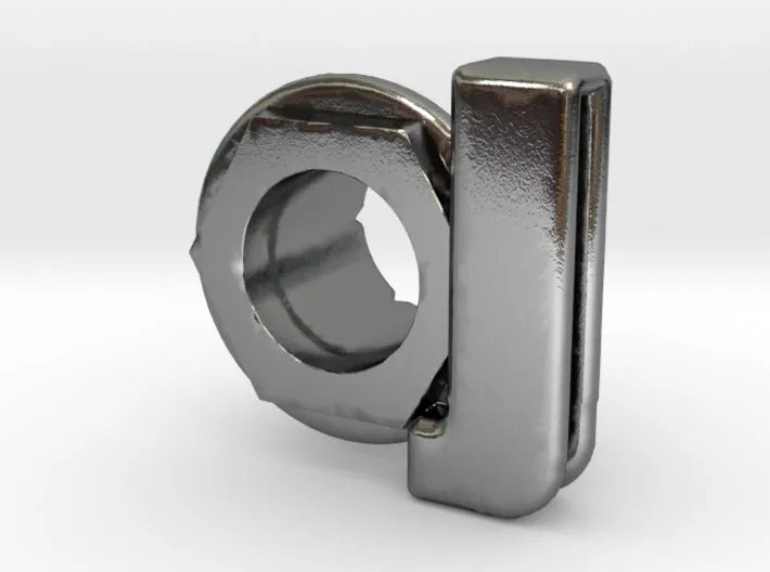 (J) Octagon 3D Eyelet 4/16 Inch Left Hole