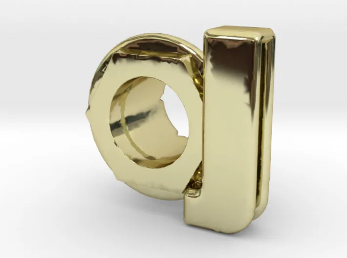 (J) Octagon 3D Eyelet 4/16 Inch Left Hole