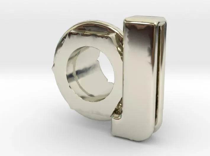 (J) Octagon 3D Eyelet 4/16 Inch Left Hole