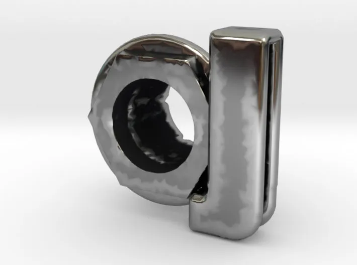 (J) Octagon 3D Eyelet 4/16 Inch Left Hole