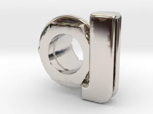 (J) Octagon 3D Eyelet 4/16 Inch Left Hole