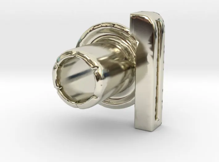 (J) Round 3D Eyelet 3/16 Inch Left Hole