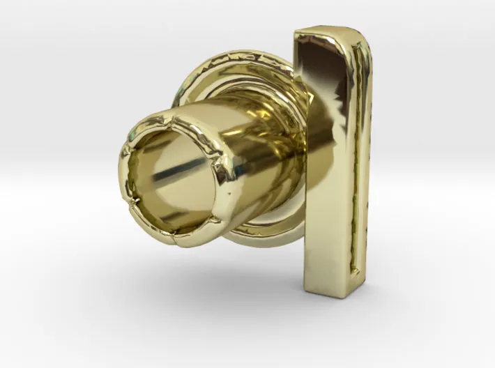 (J) Round 3D Eyelet 3/16 Inch Left Hole