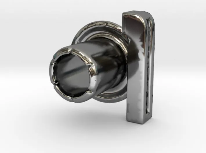 (J) Round 3D Eyelet 3/16 Inch Left Hole
