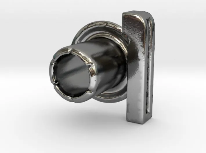 (J) Round 3D Eyelet 3/16 Inch Left Hole
