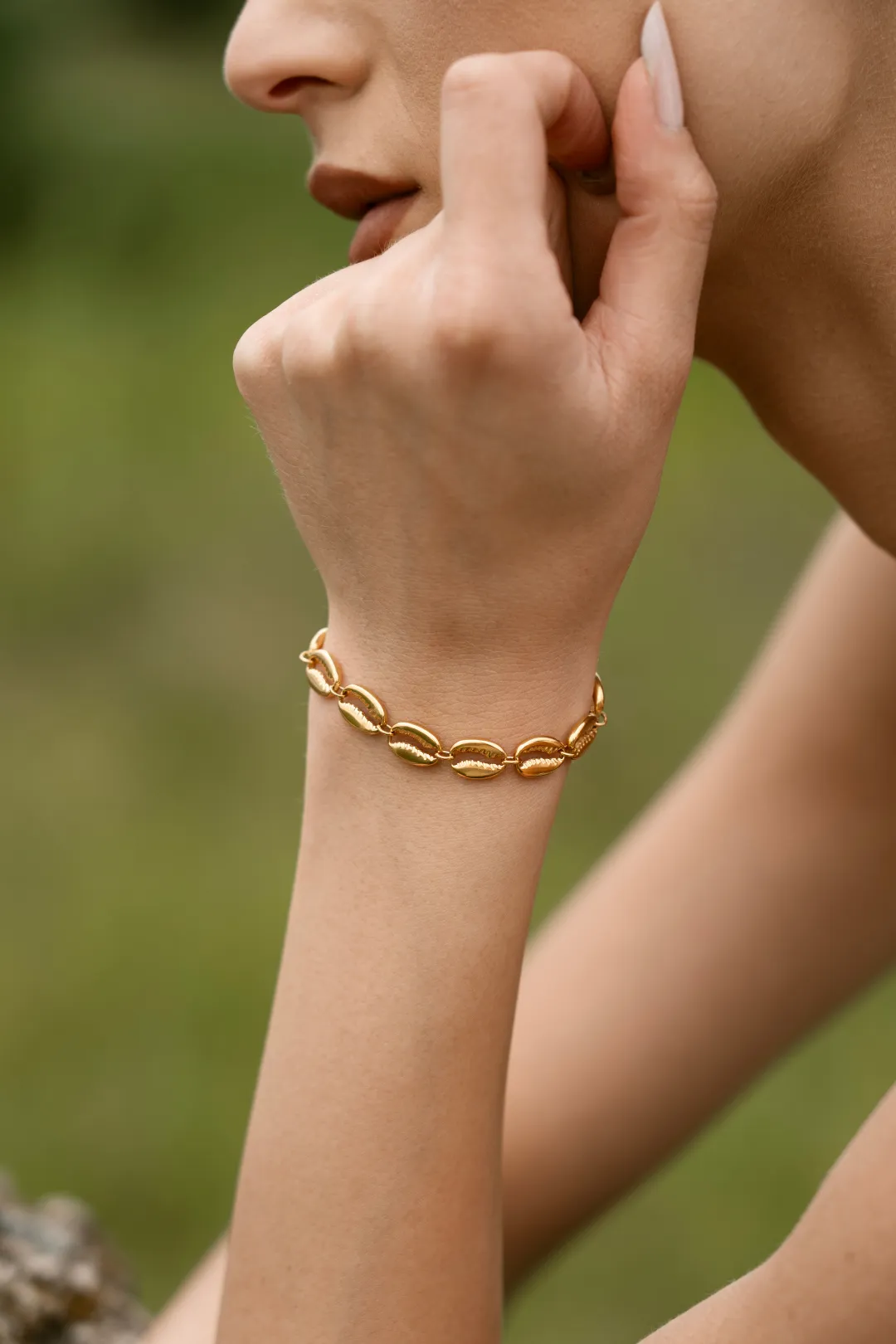 Kai Gold Seashell Bracelet