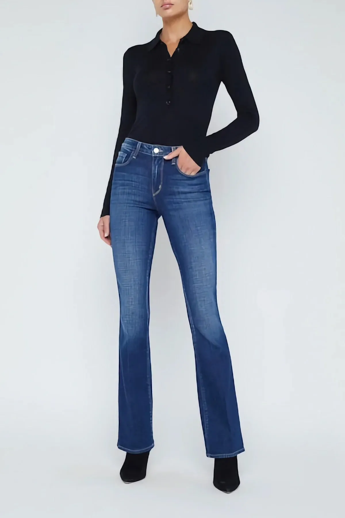 L'AGENCE - Selma High-Rise Jean - Beacon & Haven