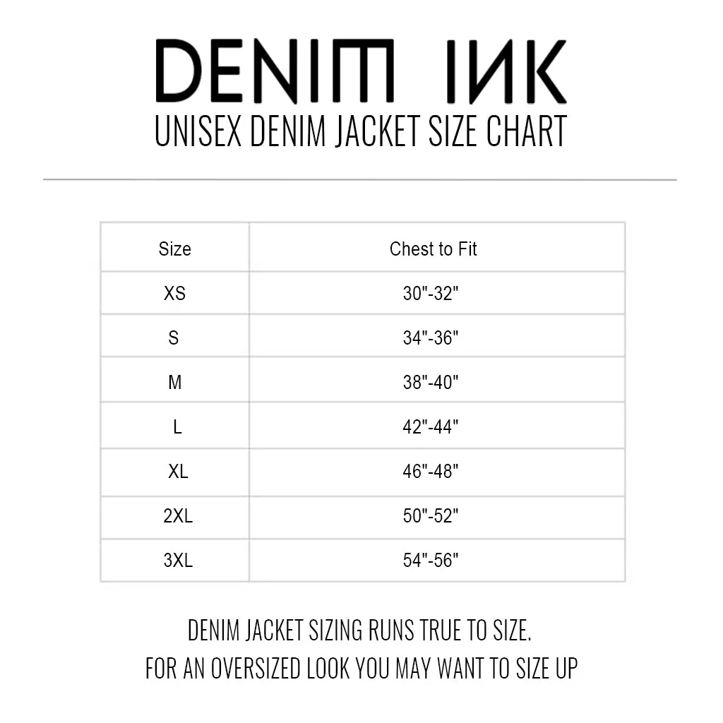 Little & Fierce by CatCoq Unisex Denim Jacket