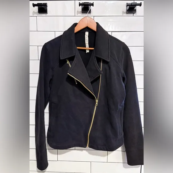 Lululemon Lab Shadow Moto Jacket black 8