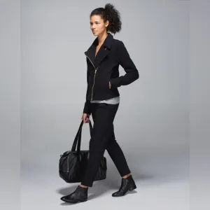 Lululemon Lab Shadow Moto Jacket black 8