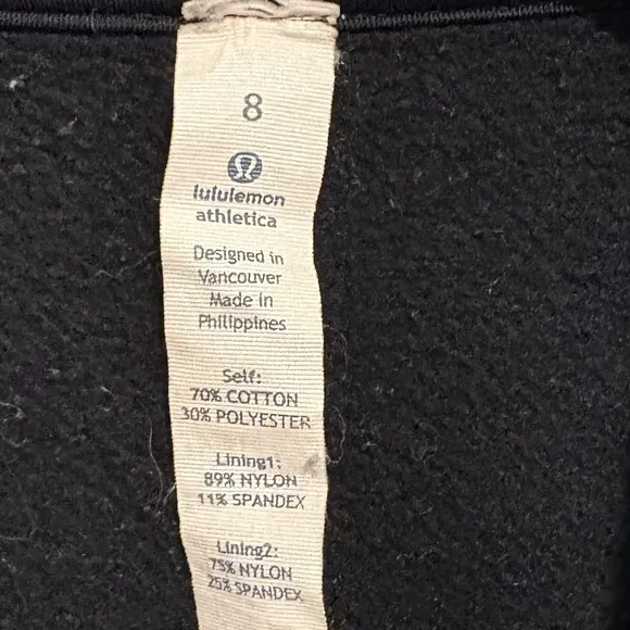 Lululemon Lab Shadow Moto Jacket black 8
