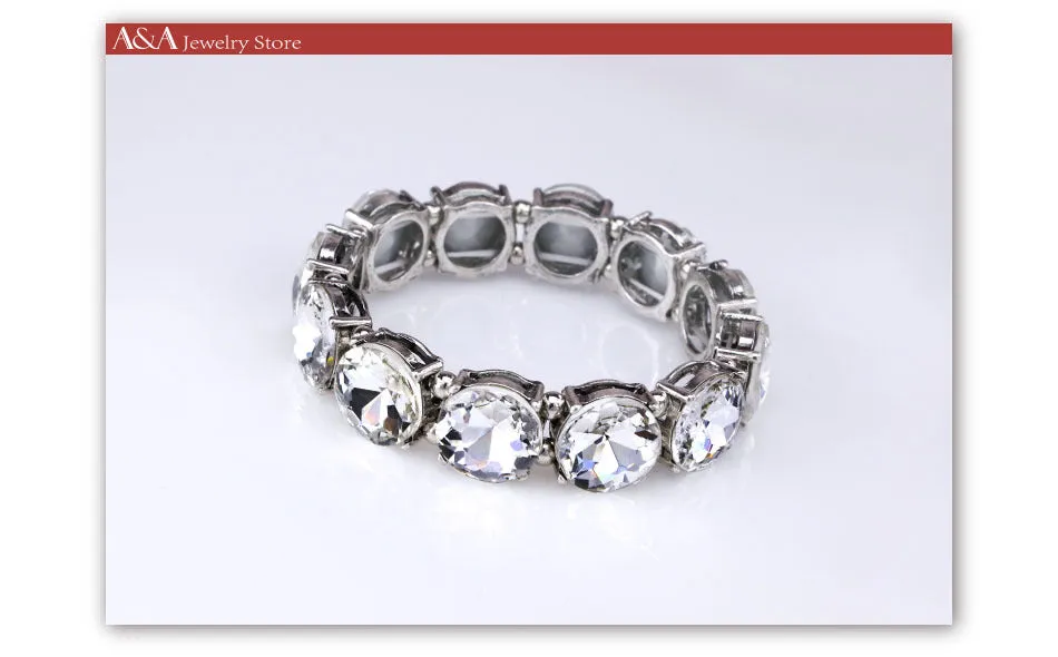 Luxury Round Rhinestones