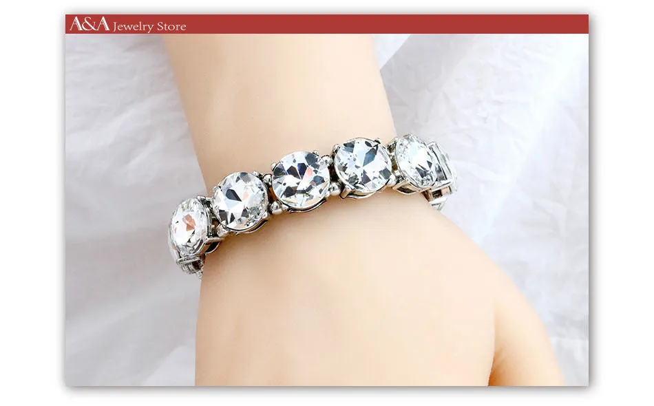 Luxury Round Rhinestones