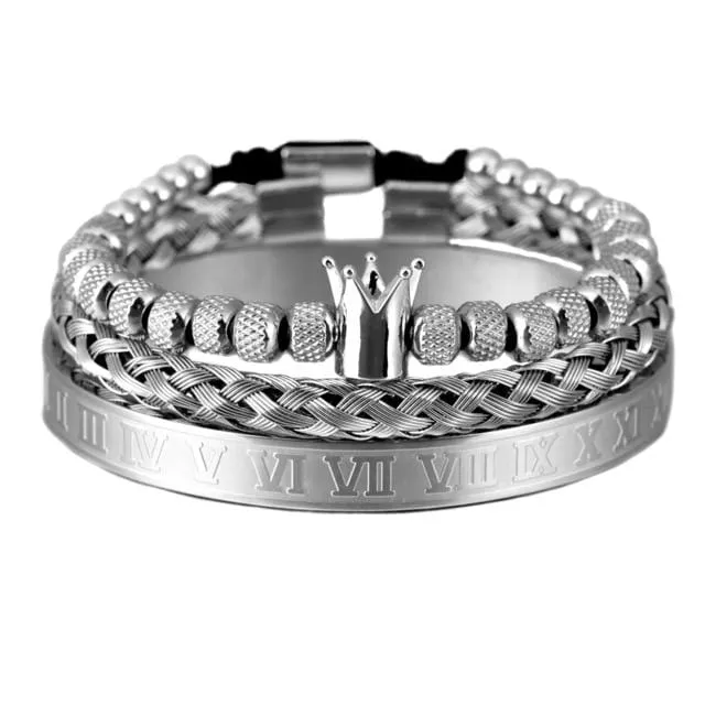 Luxury Unisex Stainless Steel Bracelet
