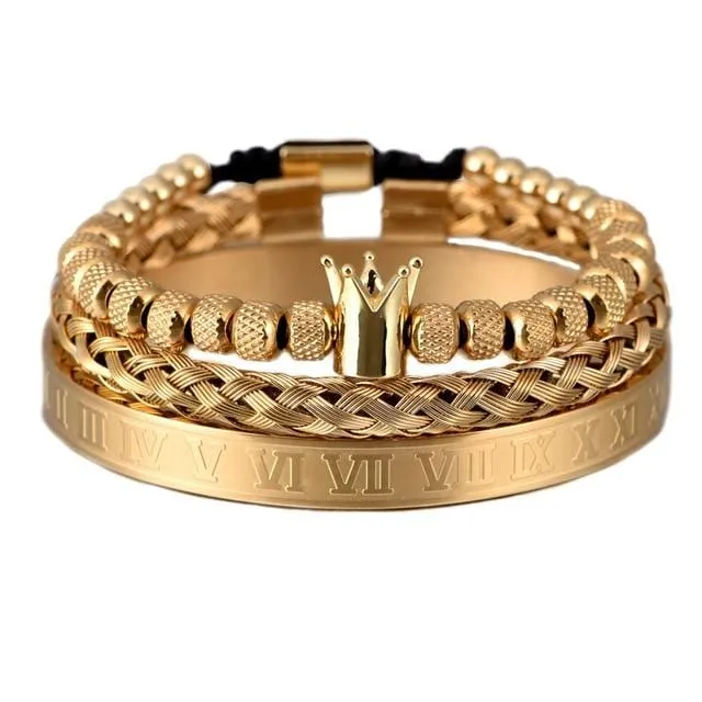 Luxury Unisex Stainless Steel Bracelet