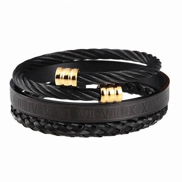 Luxury Unisex Stainless Steel Bracelet