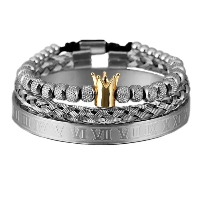 Luxury Unisex Stainless Steel Bracelet