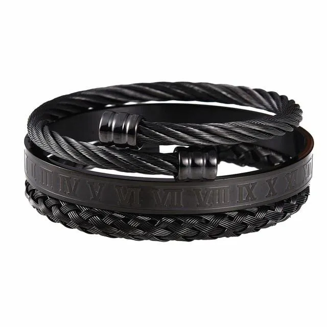 Luxury Unisex Stainless Steel Bracelet