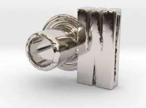 (M) Round 3D Eyelet 3/16 Inch Left Hole